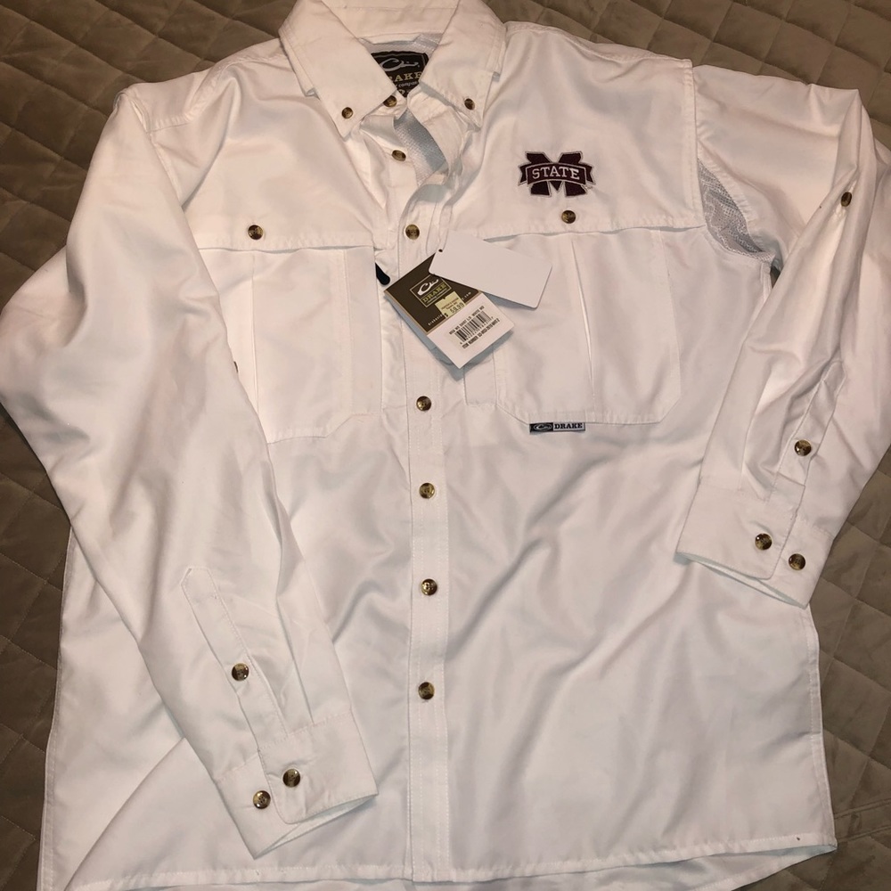 Drake- Mississippi State button down